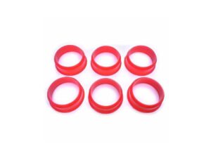 Jogo Com 6 Caçapas Plásticas Bolas 54mm (furo 64mm)