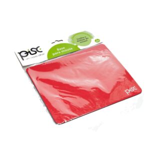 Mousepad Básico 18×22 Cm Vermelho , suporte para mouse PISC