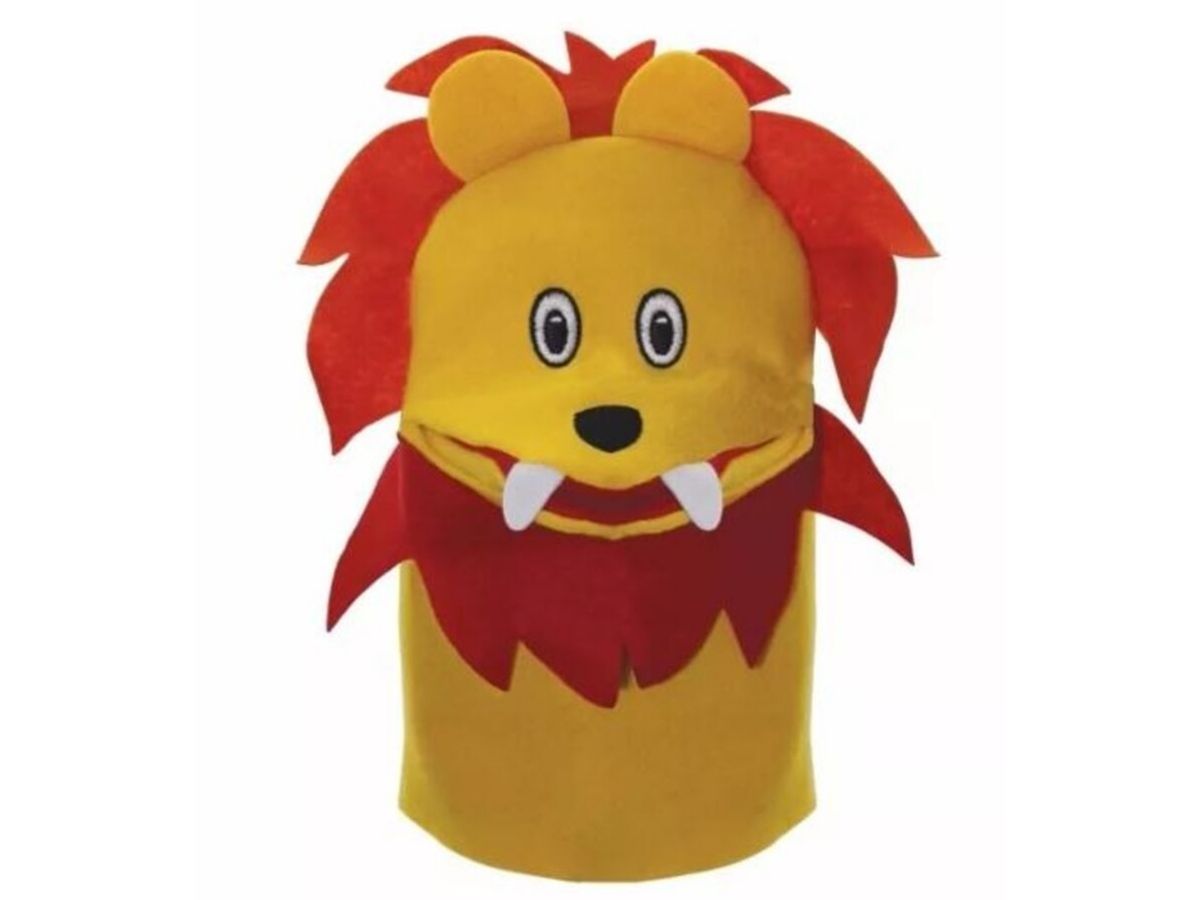 Fantoche Leão Para Teatro , Interpretação De Histórias