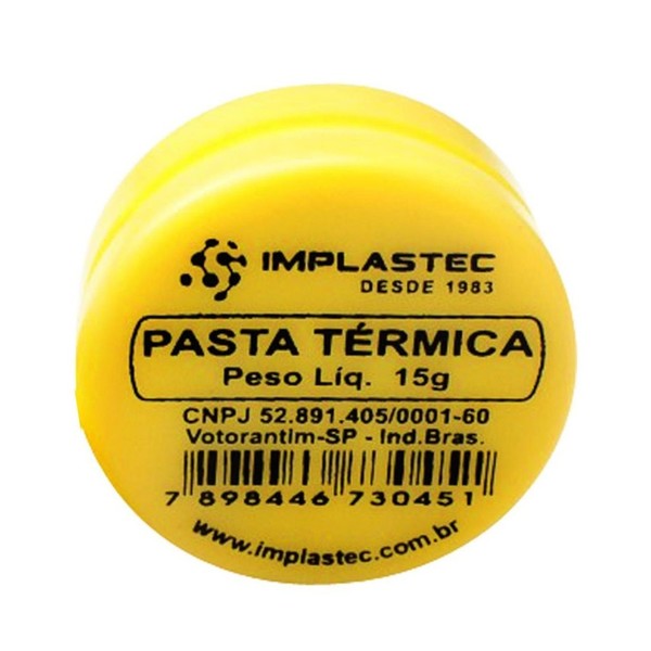Pasta Térmica 15g Implastec Processador Cpu