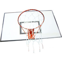 Tabela Basquete Juvenil 1,20 x 0,80 c/ Aro + Rede Klopf 1023