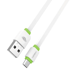 Cabo USB C3TECH CB-100WH Micro USB 2A 1metro Branco