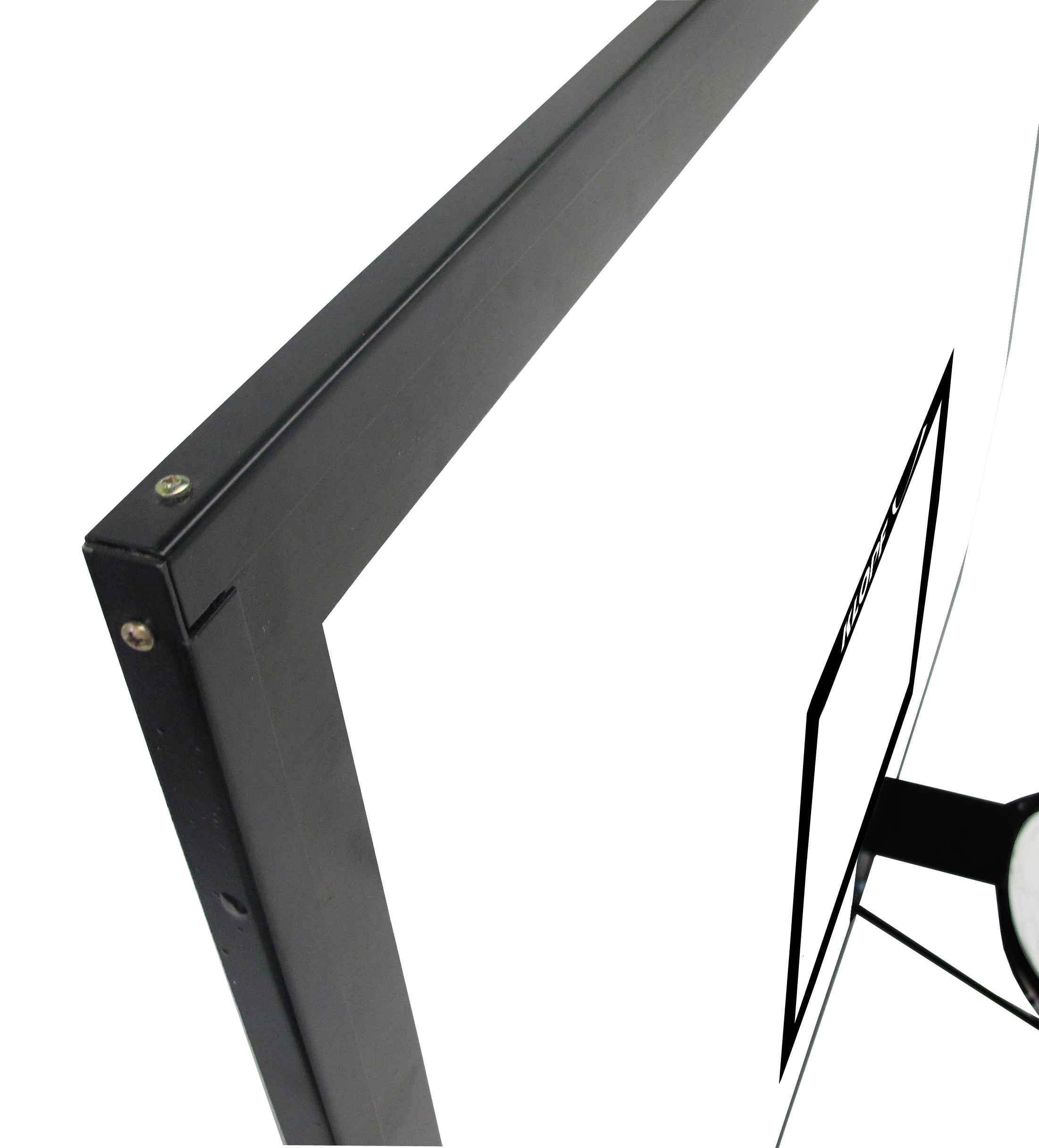 Par de Tabelas Basquete Juvenil 1,20 x 0,80 c/ Aro + Rede Klopf 1023 - Imagem 4