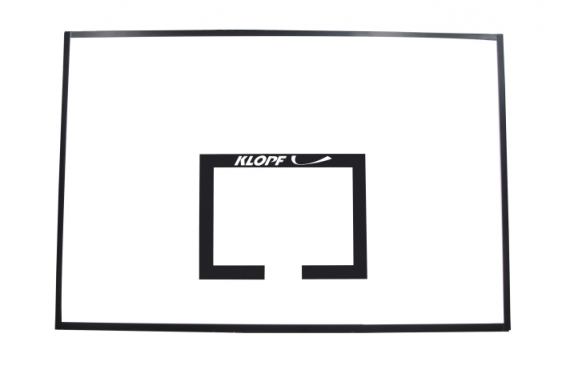 Tabela de Basquete em Compensado Naval Klopf 1023 - 1,20m x 0,80m x 0,05m - Imagem 2