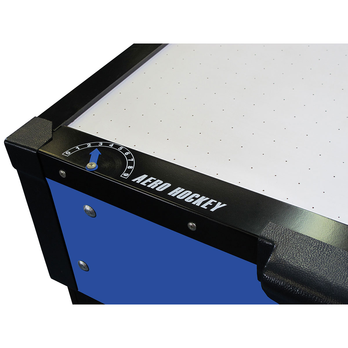 Aero Hockey - Mesa Azul 2,14x 1,09 x 0,22 C/contador + Kit Klopf 1045 - Imagem 5