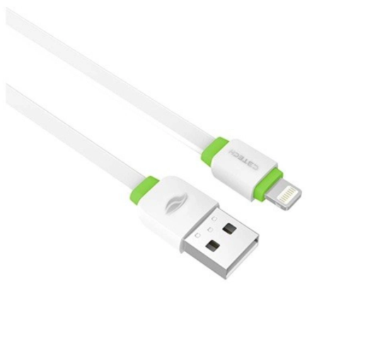 Cabo USB C3TECH CB-110WH Lightning Iphone 2A 1metro Branco