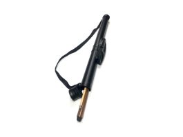 Estojo Para Taco Bilhar Sinuca Em Couro Sintético Com Bolso