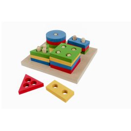 Brinquedo Prancha De Seleção Peqeuna 16 Pçs – MDF  – Carlu – 1078