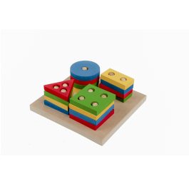 Brinquedo Prancha De Seleção Peqeuna 16 Pçs – MDF  – Carlu – 1078