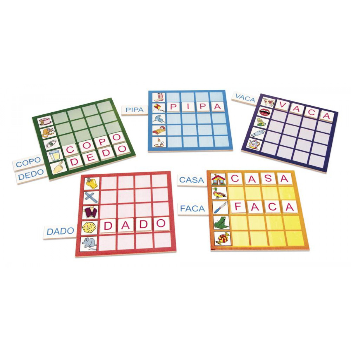 loto leitura mdf - 130 pc cx papel - Carlu - Imagem 2