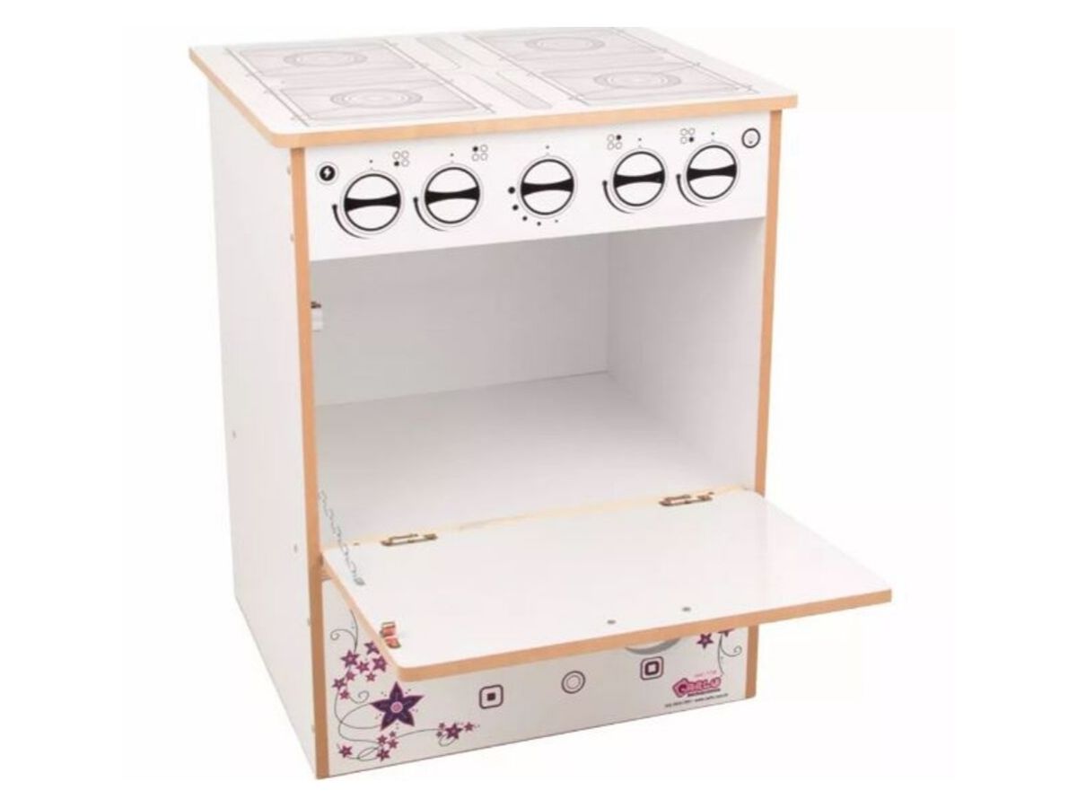 Fogão de Cozinha Infantil - Mdf Imitação - Imagem 2