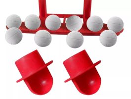 Kit 10 Bolinhas pebolim + Suporte + 2 Cachimbos – Totó