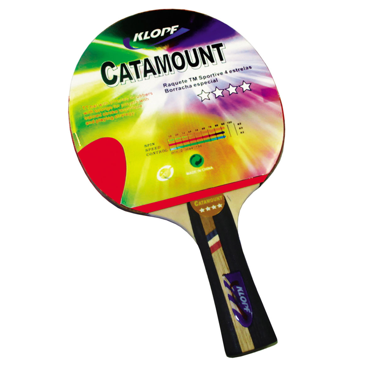 Raquete Individual Catamount 4 estrelas Original 5016 - Imagem 3