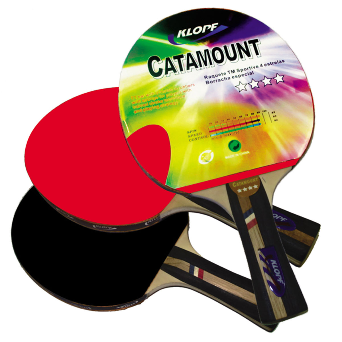 Raquete Individual Catamount 4 estrelas Original 5016 - Imagem 4