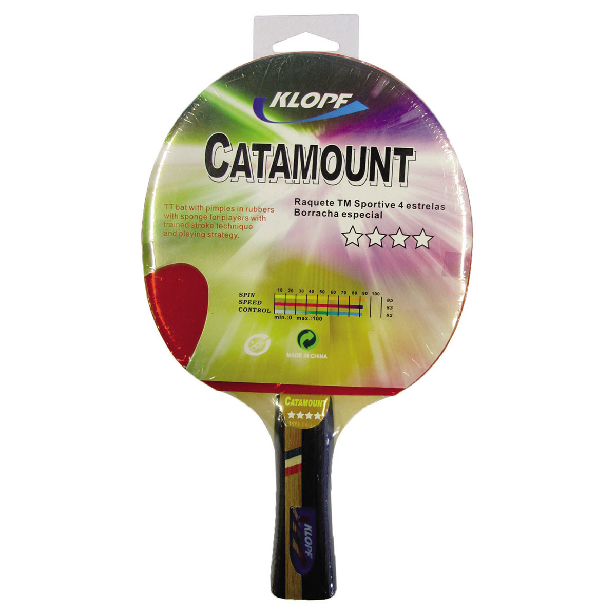 Raquete Individual Catamount 4 estrelas Original 5016 - Imagem 5
