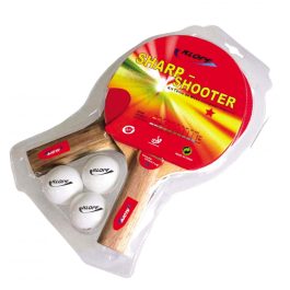Kit de Ping Pong Completo – 5030 – Inclui Rede, Suportes, Raquetes e Bolas