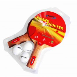 Kit Para Ping Pong Tênis Mesa - 5052 - Raquetes/Bolinhas/Rede