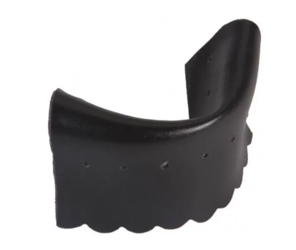 Guarnição de corino forro de raspa preto para Caçapas De Mesa De Sinuca Jogo Completo 6 Und - Imagem 2