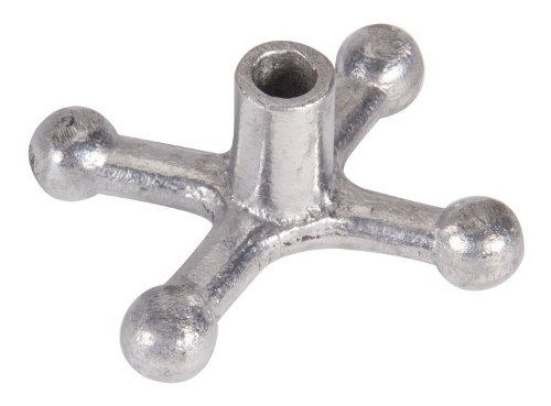 Cruzeta Aluminio / puxa Saco P/ Taco Sinuca Snooker Giz - Imagem 2