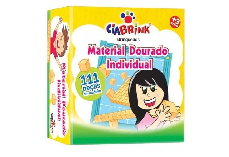 Material Dourado Individual 111 peças