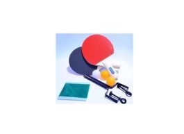 Kit Ping Pong 2 Raquetes 3 Bolas Suporte Rede
