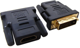 Adaptador Hitto HDMI (F) 19 pinos x DVI-D (M) 24 + 1 pinos