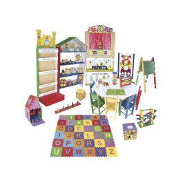 Brinquedoteca Master 34 itens Carlu 1177