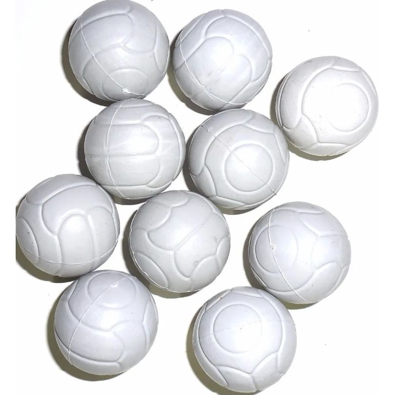 Bolinha Bola Leve Pebolim Totó Fla Flu Pacau 10 Unidades - Imagem 2