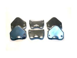 Jogo Caçapa Aluminio Polida Mesa Bilhar Sinuca Campineira