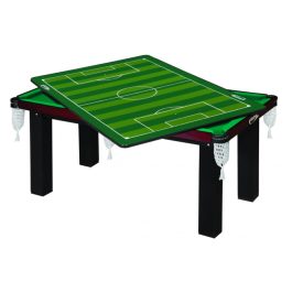 Mesa Sinuca Multi-Uso 4×1 1036 1,89 x 1,20 x 0,20 tecido vinho