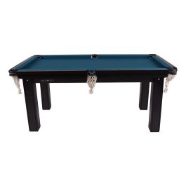 Mesa Sinuca Bilhar Tecido Azul 15mm MDF