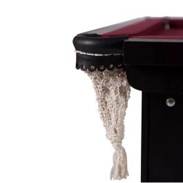 Mesa Sinuca Bilhar Tecido Vinho 15mm MDF