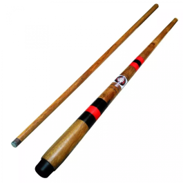 Taco Sinuca Rosca Snooker – 1,45m – Atlético Paranaense + Kit Giz + Capa