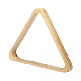 Triangulo de Madeira Para Sinuca Importado Para Bolas até 54mm